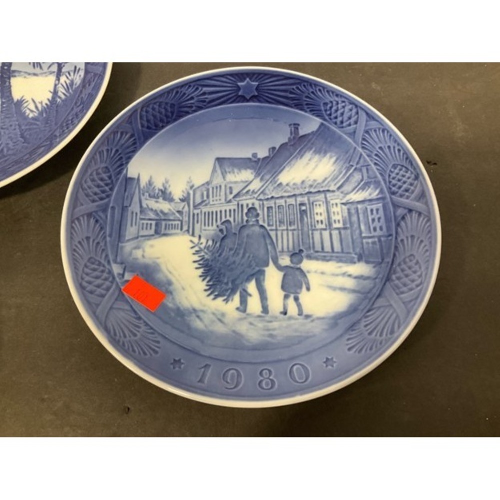 4 Vintage Royal Copenhagen B&G Christmas Plates 1967 1968 1970 1971 Denmark - Picture 4 of 6